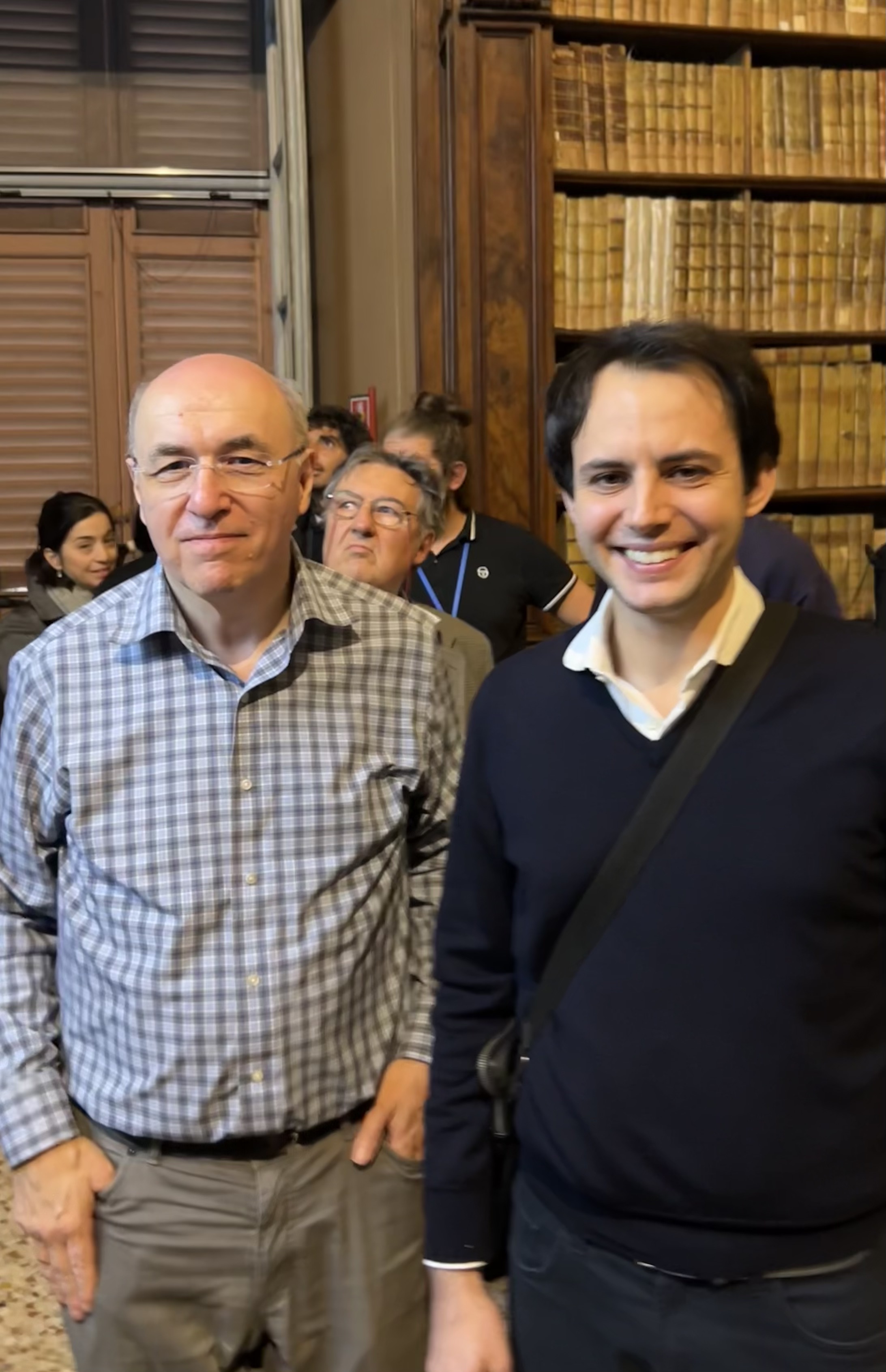 Daniele Gregori with Stephen Wolfram